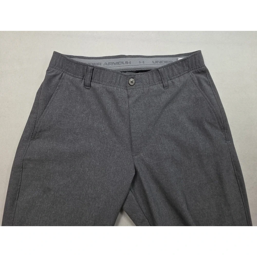 Under Armour Matchplay Pants Mens 32x32 Gray Chino Grip Waist LIMITED USE‎